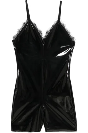 Alchemy X Lia Aram Playsuit mit Spitzenbesatz