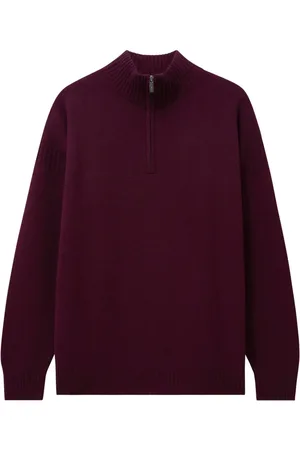 PRINGLE OF SCOTLAND Kaschmirpullover mit Reißverschluss