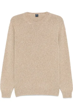 FEDELI Klassischer Kaschmirpullover