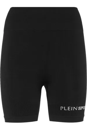 Philipp Plein Radlerhose mit Logo-Print
