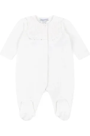 Emporio Armani Strampler-Set mit Latzkragen