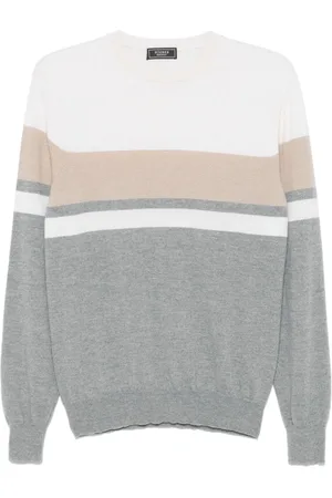 PESERICO SIGN Pullover mit Streifendetail