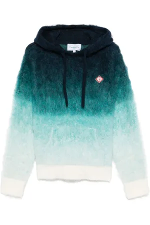 Casablanca Hoodie mit Farbverlauf