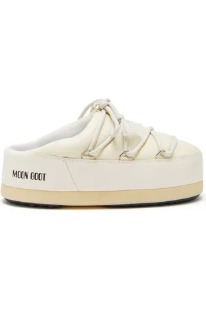 Moon Boot Icon Pantoletten mit Logo-Print