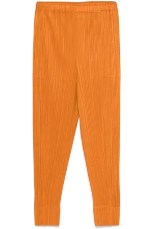 PLEATS PLEASE ISSEY MIYAKE Cropped-Hose mit Bundfalten