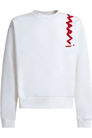 Marni Sweatshirt mit Logo-Applikation