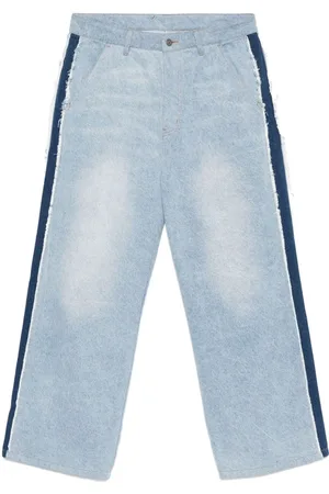 KIDSUPER STUDIOS X Ronaldinho Jeans mit Streifendetail