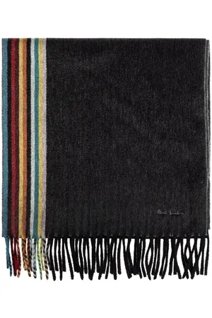 Paul Smith Kaschmirschal mit Signature-Streifen