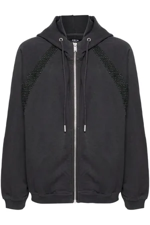 FIVE CM Kapuzenjacke mit Kontrasteinsätzen
