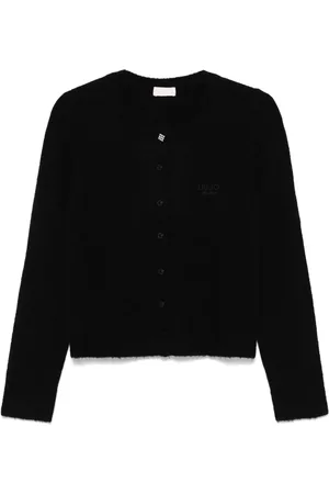 Liu Jo Cardigan mit Logo-Stickerei