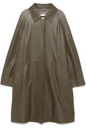 Fendi Mantel aus Leder