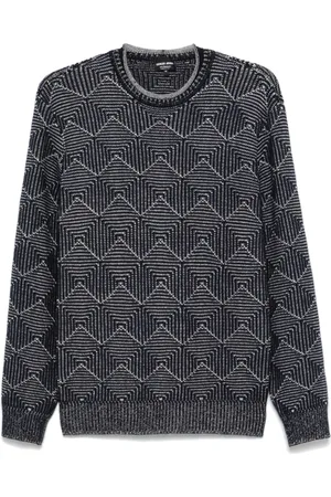 Giorgio Armani Kaschmirpullover mit Jacquardmuster