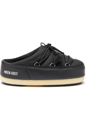 Moon Boot Icon Pantoletten mit Logo-Print