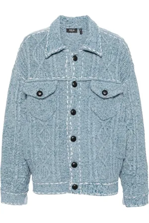 FIVE CM Cardigan mit Zopfmuster