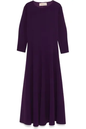 BLANCA Midikleid mit Kreppstruktur