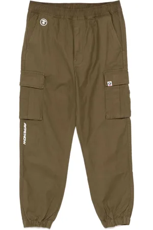 A Bathing Ape Cargohose mit Tapered-Bein