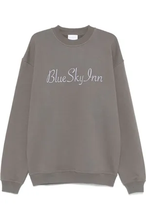 BLUE SKY INN Sweatshirt mit Logo-Stickerei