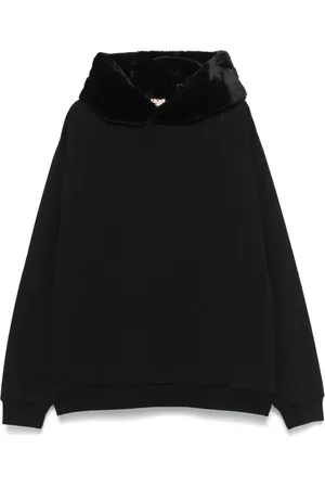 Marni Sweatshirt mit Pelzkapuze