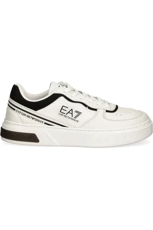 EA7 Sneakers mit Logo-Patch