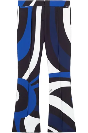 Puccini Ausgestellte Hose mit Marmo-Print