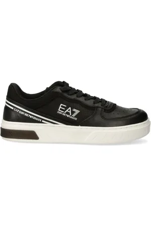 EA7 Sneakers mit Logo-Patch