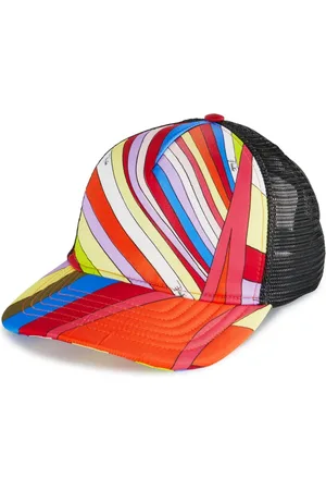 Puccini Mesh-Baseballkappe mit Iride-Print