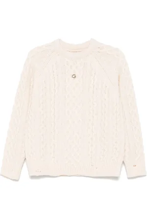 COPERNI Pullover mit Aran-Strickmuster