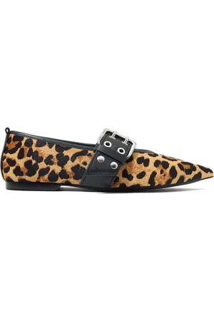 Bimba y Lola Ballerinas mit Leoparden-Print