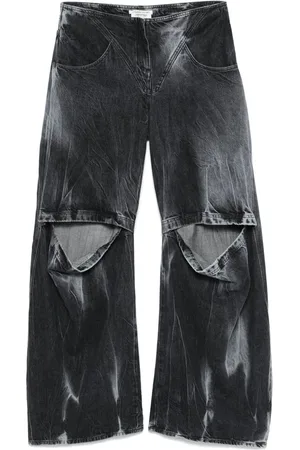 ALESSANDRO VIGILANTE Jeans mit Cut-Outs