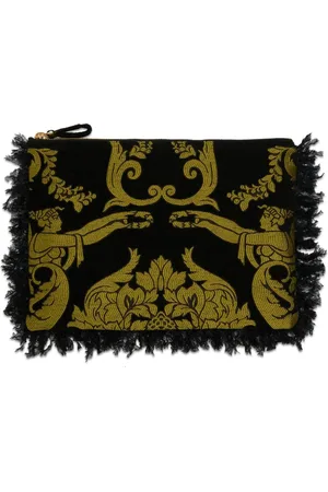 La DoubleJ Clutch mit Cherub-Print