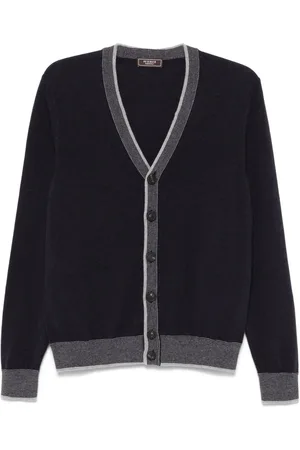 PESERICO SIGN Cardigan mit Kontrastborten