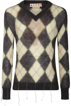 Marni Pullover mit Argyle-Muster