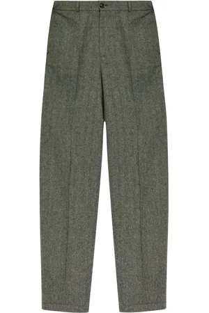 Moncler Hose mit Fischgrätenmuster
