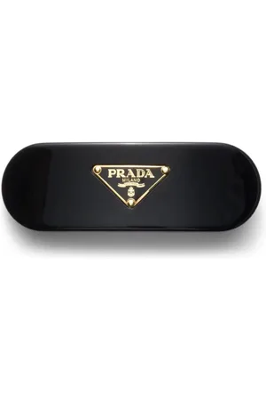Prada Haarspange mit Logo