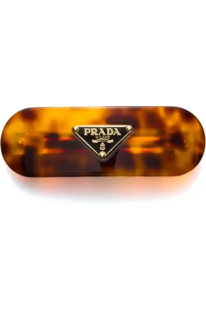 Prada Haarspange in Schildpattoptik