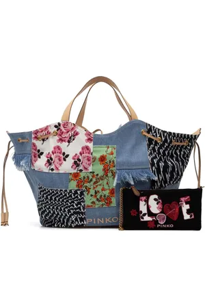 Pinko Shopper mit Blumen-Print