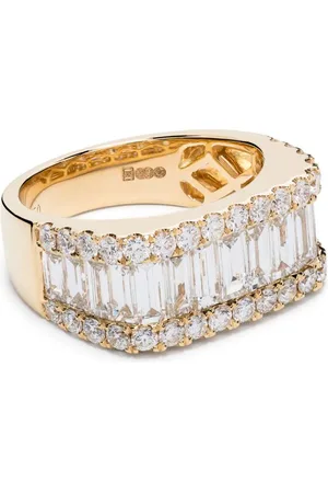 Anita 18kt James Gelbgoldring mit Diamanten