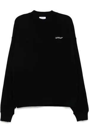 OFF-WHITE Sweatshirt mit Logo-Stickerei