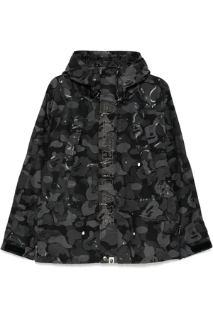 A Bathing Ape Sportjacke mit Camouflage-Print