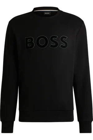 HUGO BOSS Sweatshirt mit Logo-Patch