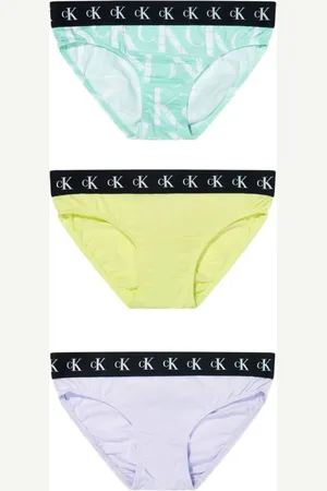 Calvin Klein Set aus zwei Slips mit Logo-Bund