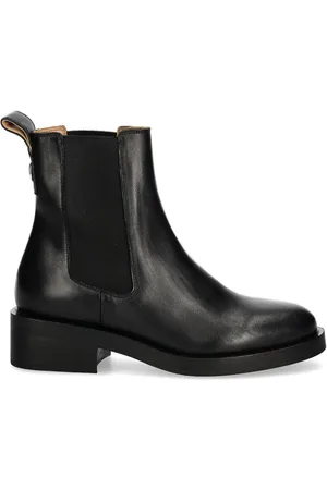 HUGO BOSS Chelsea-Boots mit Logo-Schild