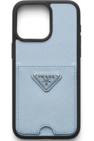 Prada IPhone 15 Pro Max-Hülle mit Triangel-Logo