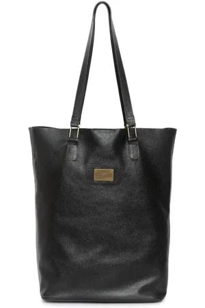 AMIR SLAMA Handtasche mit Logo-Schild