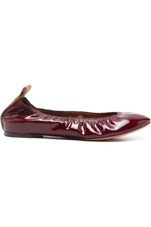 Lanvin Ballerinas in Lackoptik