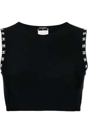 CHANEL 1997 Oberteil mit CC-Besatz