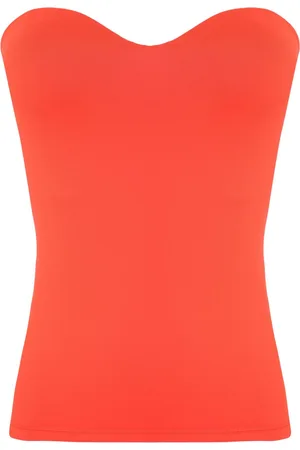 AMIR SLAMA Trägerloses Top