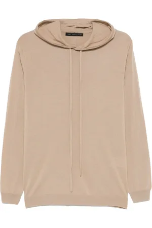 LOW BRAND Hoodie aus Merinowolle