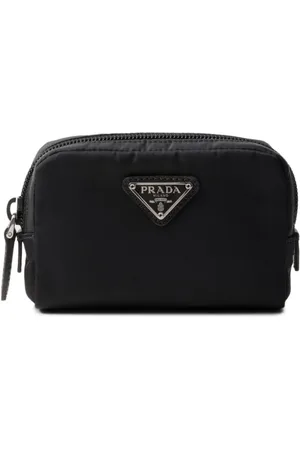 Prada Kosmetiktasche mit Triangel-Logo