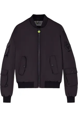 BARROW Bomberjacke mit Logo-Applikation